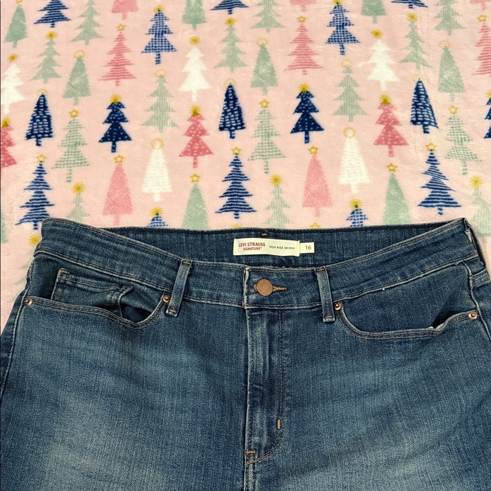 Levi's Women's High Rise Blue Jeans